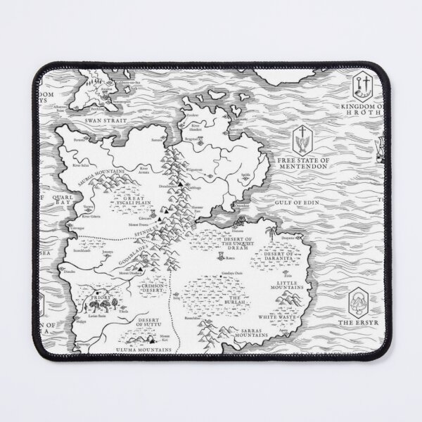 Item preview, Priory of the Orange Tree WEST Map designed and sold by MollyElynDesign.