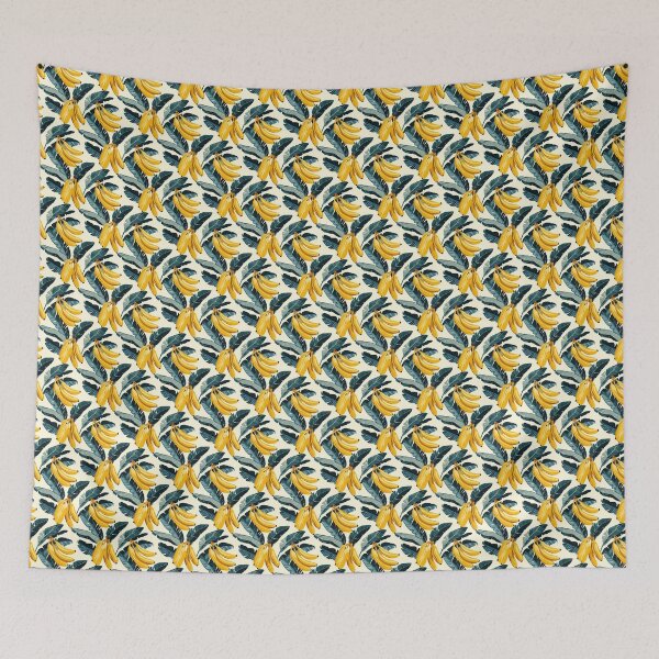 Item preview, Banana Delight: Joy and Tropical Flavor designed and sold by MidArtForge.