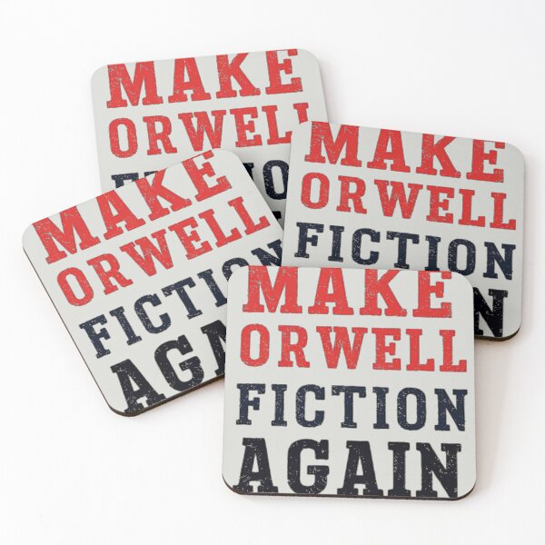 Item preview, Make Orwell Fiction Again designed and sold by FocusedPatterns.