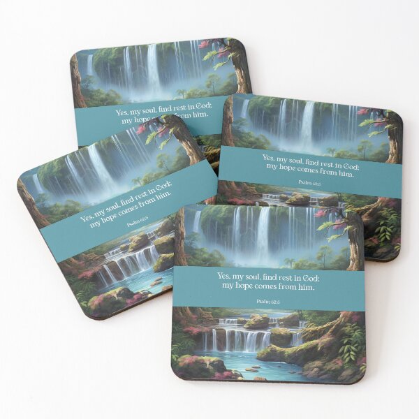 Item preview, Find rest in God Psalm 62:5 (Hope Series) designed and sold by WideIsTheGate.