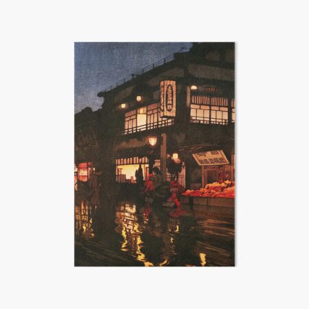Artikel-Vorschau von Hiroshi Yoshida, 1876-1950 Japan, Hiroshi Yoshida japanische Kunst, designt und verkauft von MinoZZi.