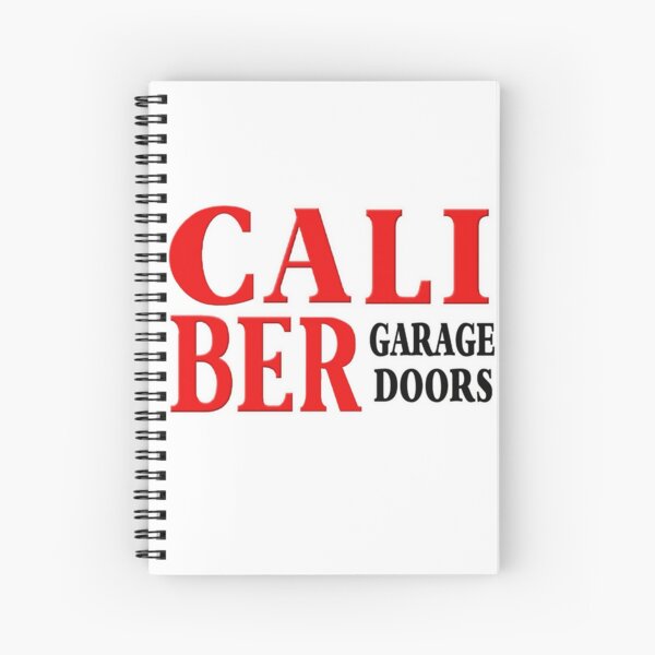 Caliber Spiral Notebooks | Redbubble