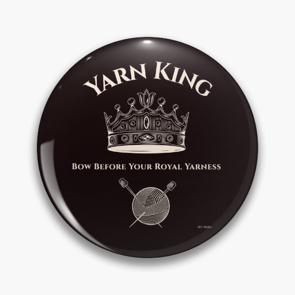 Artikelvorschau, Yarn King - Verbeuge dich vor deinem königlichen Garndesign entworfen und verkauft von AECmedia.