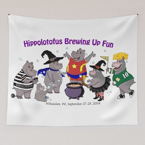 Item preview, 2024 Official Hippolotofus Reunion Design, Milwaukee, WI designed and sold by Hippolotofus.