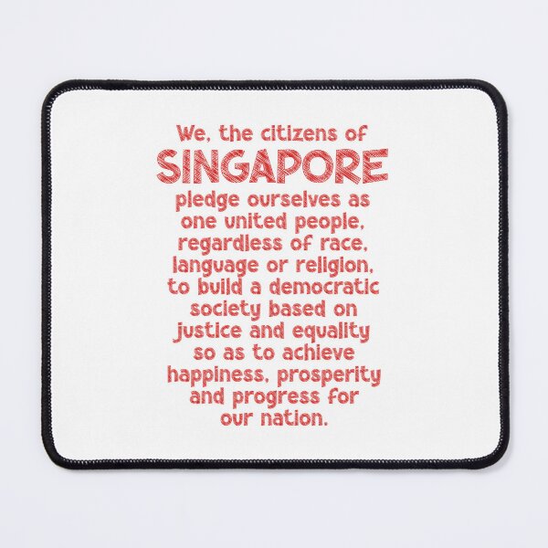 Item preview, Singapore National Pledge - Singaporean, We The Citizens of Singapore designed and sold by kcaandwu.