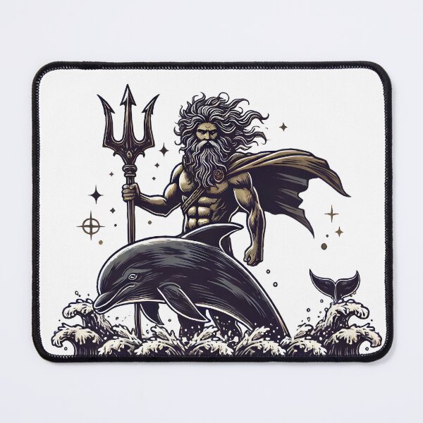 Item preview, Poseidon king of the seas designed and sold by JonelleTshirts.