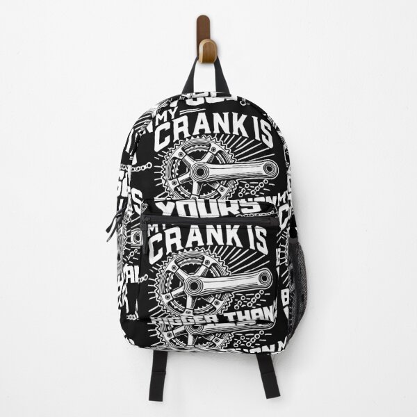 Item preview, My Crank is Bigger Than Yours" Funny Cycling designed and sold by Triathlongram.