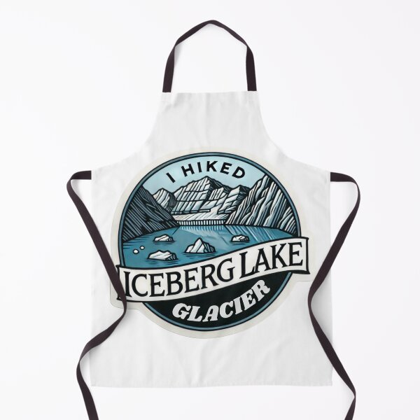 Item preview, I Hiked Iceberg Lake Glacier National Park designed and sold by BrinaandPops.