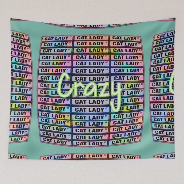 Item preview, Crazy Cat Lady designed and sold by asphaltimages.