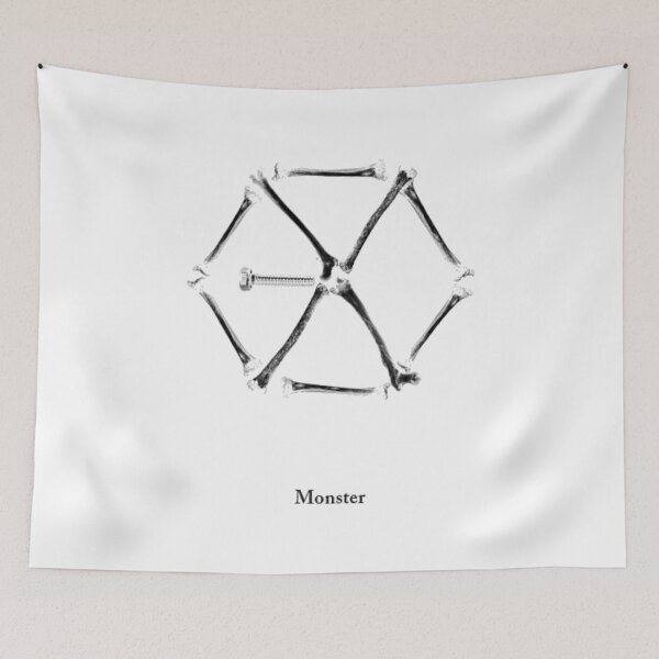 Item preview, EXO 'Monster' Logo designed and sold by mussicsthetic.