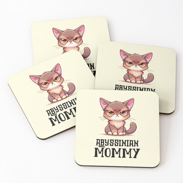Item preview, Abyssinian Cat Mommy. designed and sold by Anna Halasek.