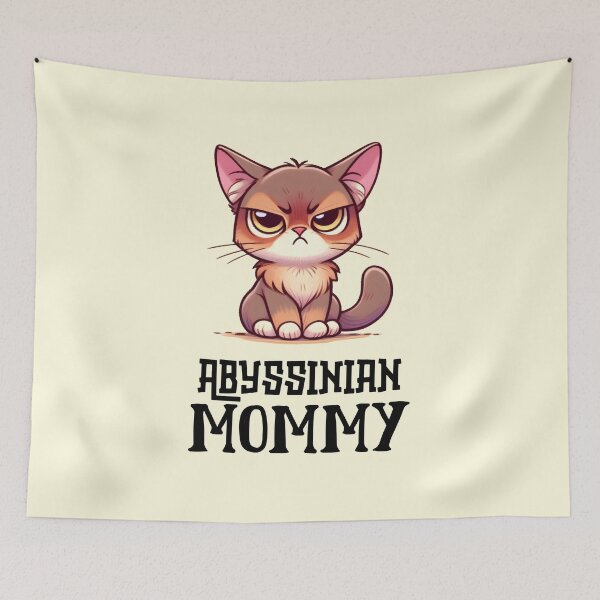 Item preview, Abyssinian Cat Mommy. designed and sold by Anna Halasek.