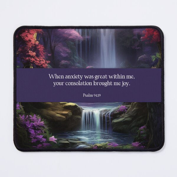 Item preview, Your consolation Psalm 94:19 (Hope Series) designed and sold by WideIsTheGate.