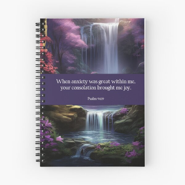 Item preview, Your consolation Psalm 94:19 (Hope Series) designed and sold by WideIsTheGate.