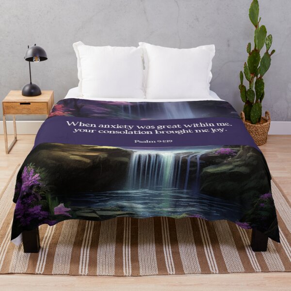 Item preview, Your consolation Psalm 94:19 (Hope Series) designed and sold by WideIsTheGate.