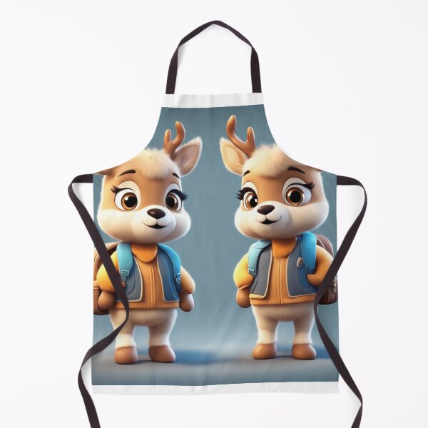 Item preview, Cute Deer Student Going to School Cartoon Vector Icon designed and sold by hjian8219.