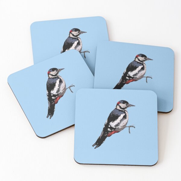 Item preview, Great Spotted Woodpecker Color Design  designed and sold by designsasstultd.