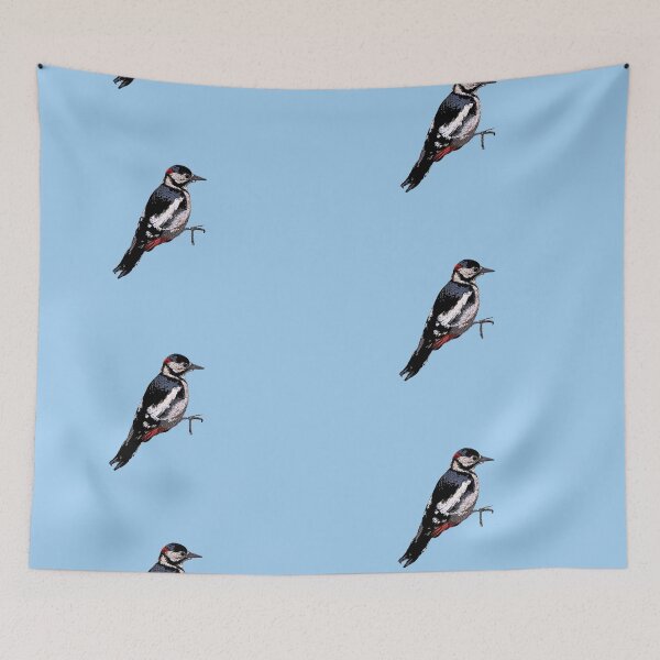 Item preview, Great Spotted Woodpecker Color Design  designed and sold by designsasstultd.