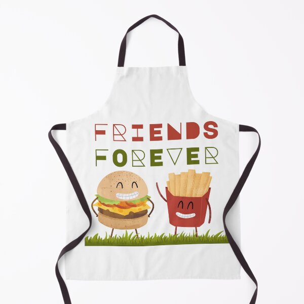 Item preview, Friends Forever - Funny Burger and Fries designed and sold by ERROR-STORE.
