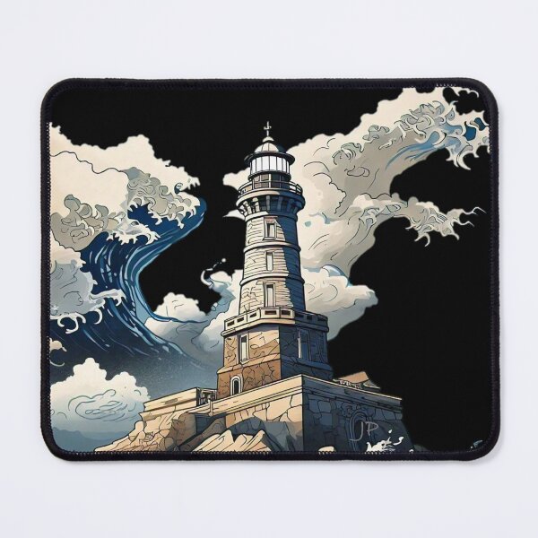 Item preview, Katsushika Hosukai The Lighthouse of Alexandria designed and sold by Jese345.