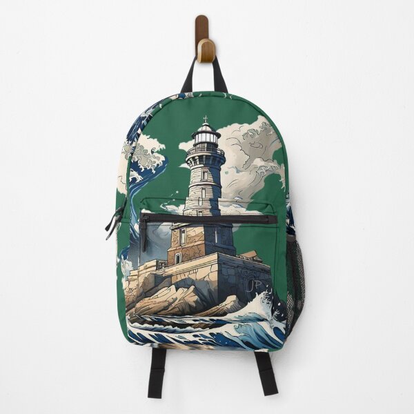 Item preview, Katsushika Hosukai The Lighthouse of Alexandria designed and sold by Jese345.