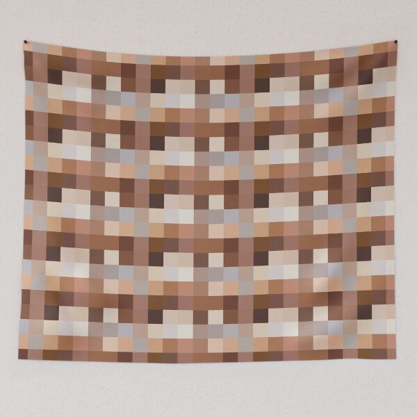 Item preview, Earth Tones Brown and Beige Blocks 1 of 4 designed and sold by Beachy.