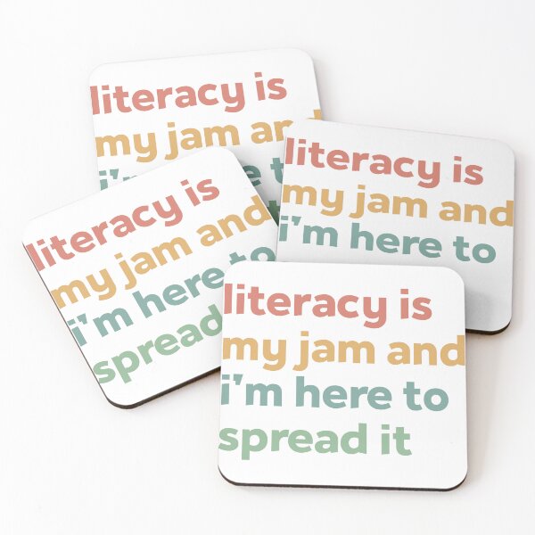 Item preview, Literacy Is My Jam And I'm Here To Spread It designed and sold by faridman.