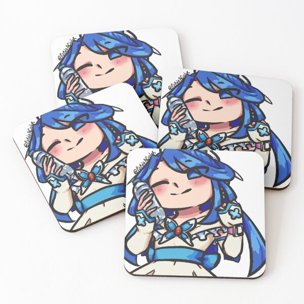 Item preview, forks! Precure 5 Aqua/Karen designed and sold by PandaAColor.