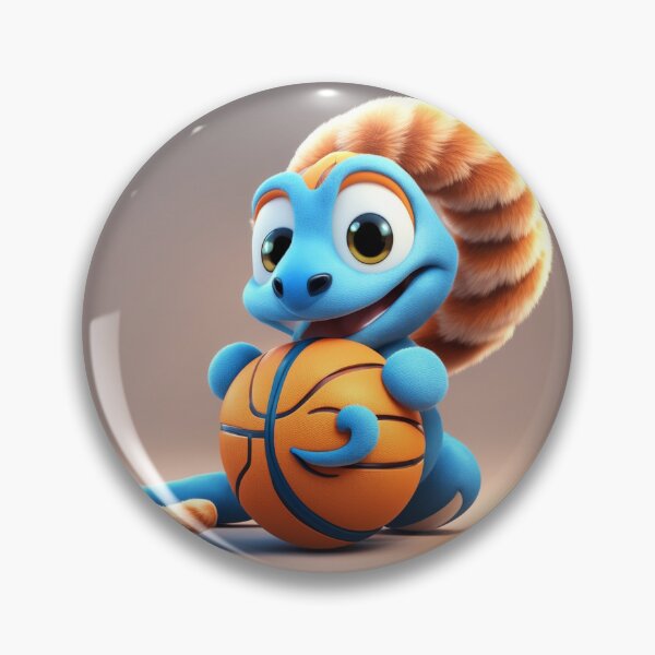 Item preview, Cute Snake Student Spinning Basketball Cartoon Vector Icon designed and sold by hjian8219.