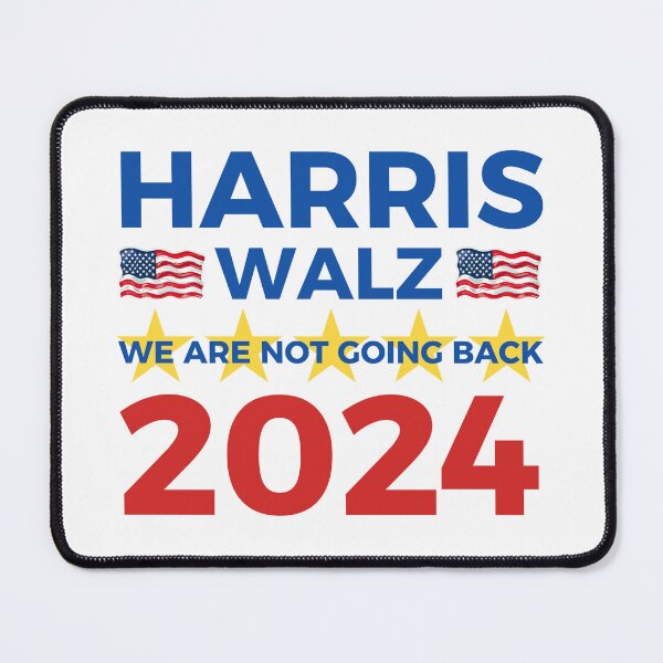 Item preview, Harris Walz 2024: We Are Not Going Back designed and sold by Fantasy Masterpiece.
