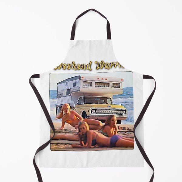 Item preview, Weekend warrior vintage funny outdoor camping truck beach designed and sold by Willshire.