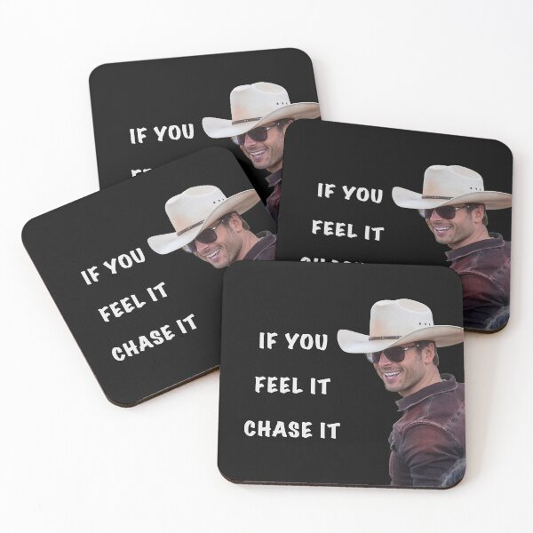 Item preview, If you feel it Chase it Glenn Powell  designed and sold by Bjammer.