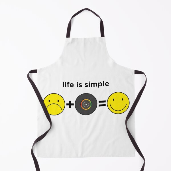 Item preview, Cool DJ and Musicians T-Shirt - Life is Simple Equation with Vinyl Record designed and sold by paulo silveira.