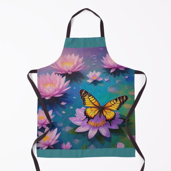 Item preview, Swallowtail in Water Lilies designed and sold by IvaRenee.