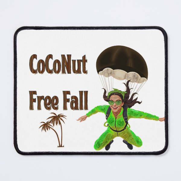 Item preview, Free fall from a coconut tree designed and sold by Hen-C-Art.