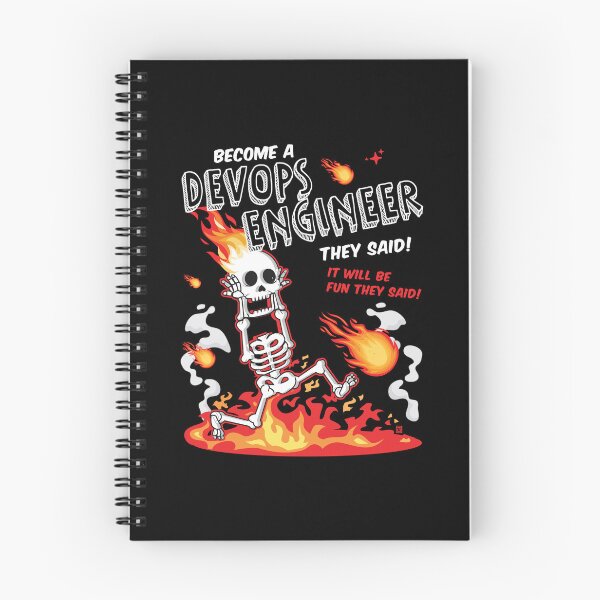 Item preview, Become a DevOps Engineer They Said Funny IT Professional designed and sold by Uppercase Tees.