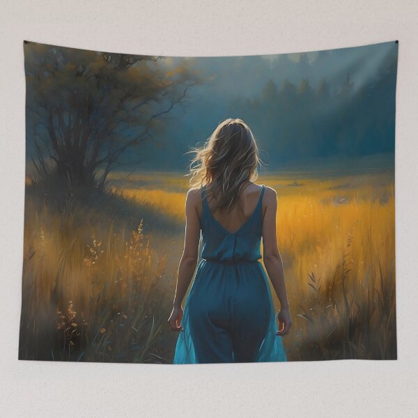 Item preview, Walk into the golden meadows designed and sold by UmagineArts.