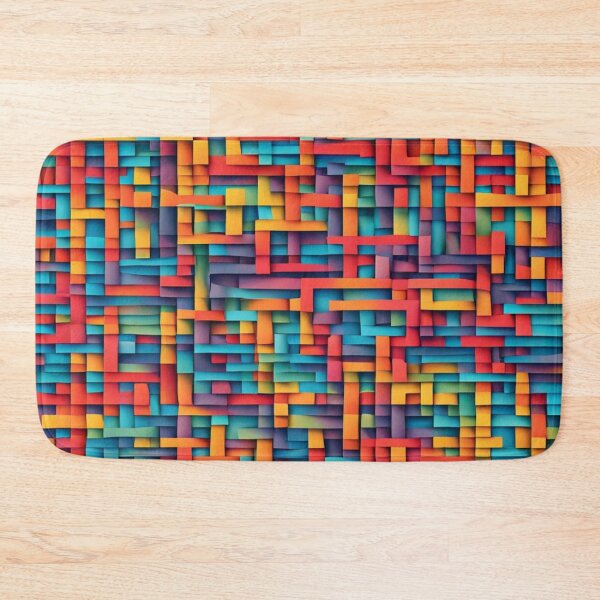 Item preview, Abstract Colorful Woven Pattern designed and sold by calibrit.