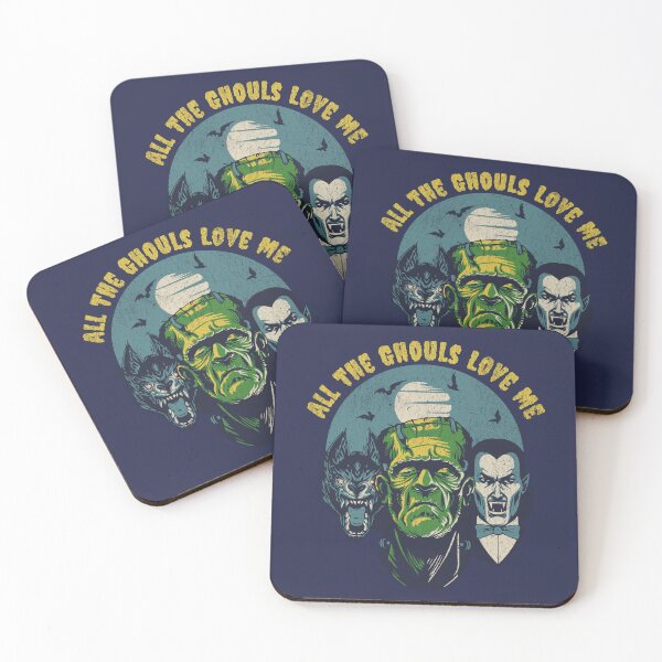 Item preview, Vintage All the Ghouls Love Me Halloween Costume Women Men Kids designed and sold by PNW Tees & More.