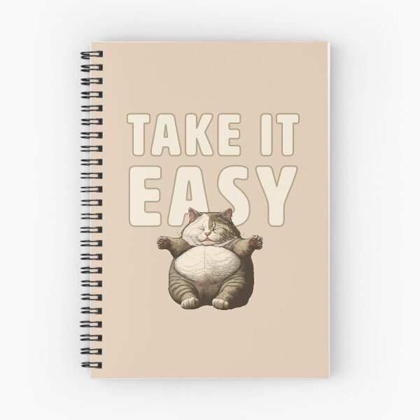 Item preview, take it easy funny cat designed and sold by La Loca.