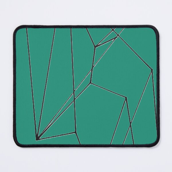 Item preview, green geometric design designed and sold by ROAAWORLD.