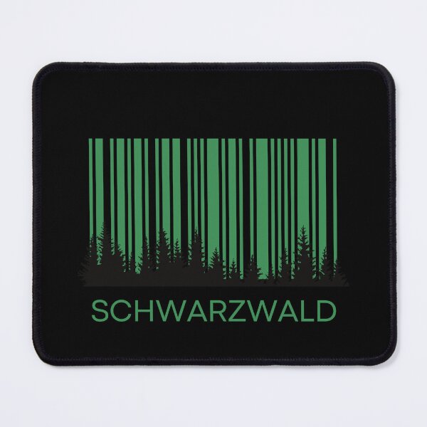 Item preview, Black Forest Barcode designed and sold by backpack-it.
