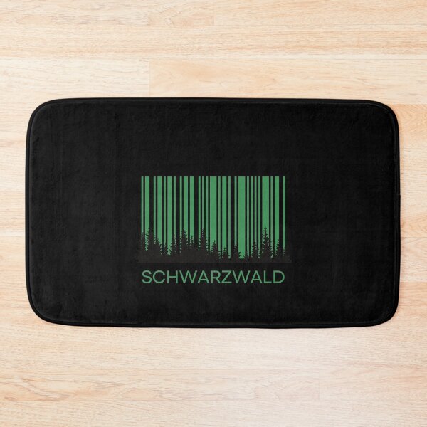 Item preview, Black Forest Barcode designed and sold by backpack-it.