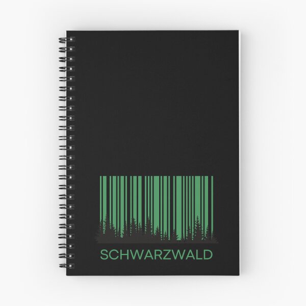 Item preview, Black Forest Barcode designed and sold by backpack-it.