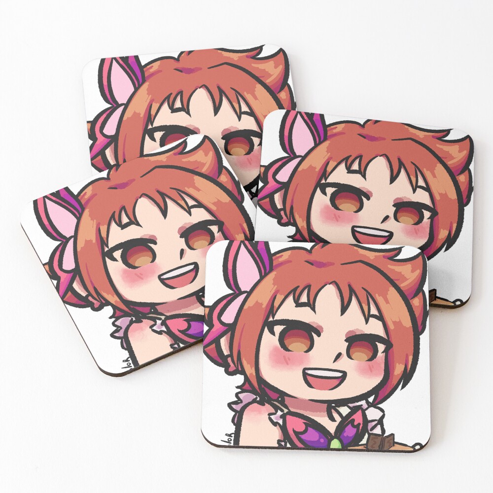 Item preview, Coasters (Set of 4) designed and sold by PandaAColor.