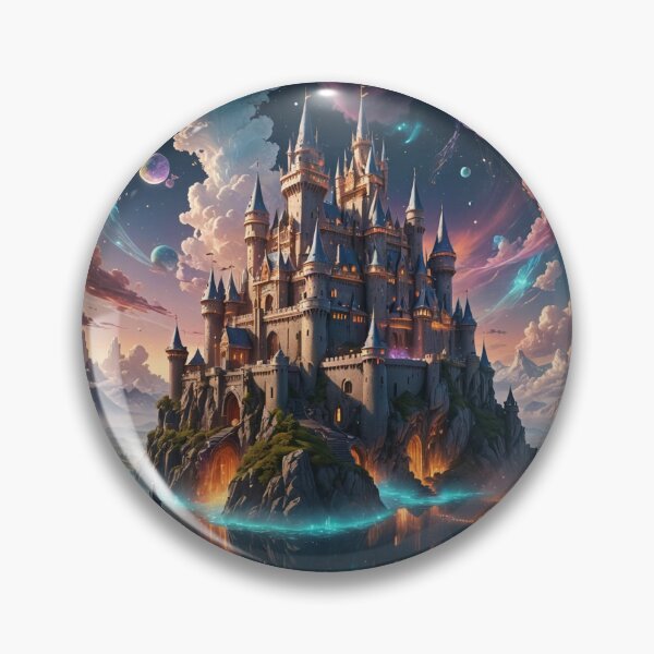 Item preview, Surreal Sky Castle designed and sold by koreatvtea.