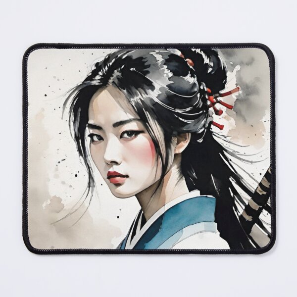 Item preview, Samurai woman warrior poster designed and sold by ShenGha-design.