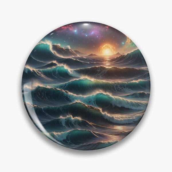 Item preview,  Celestial Ocean Waves designed and sold by koreatvtea.