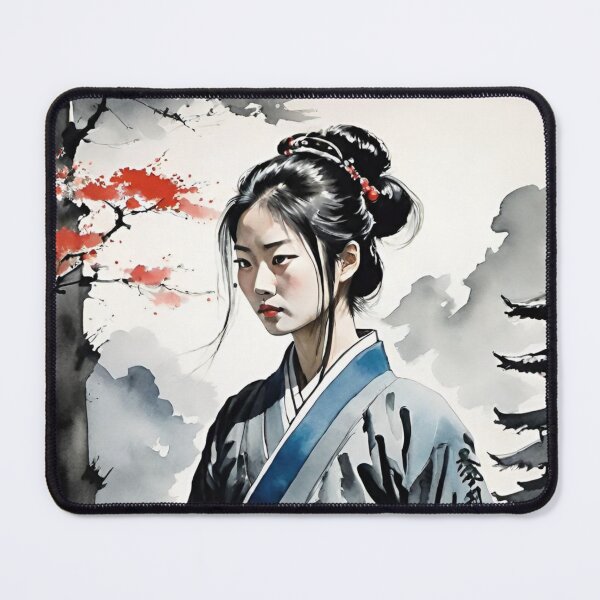 Item preview, Samurai woman warrior poster designed and sold by ShenGha-design.