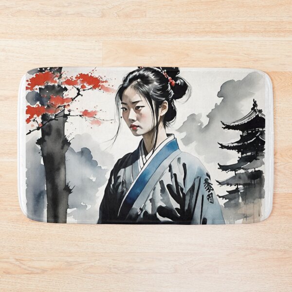 Item preview, Samurai woman warrior poster designed and sold by ShenGha-design.